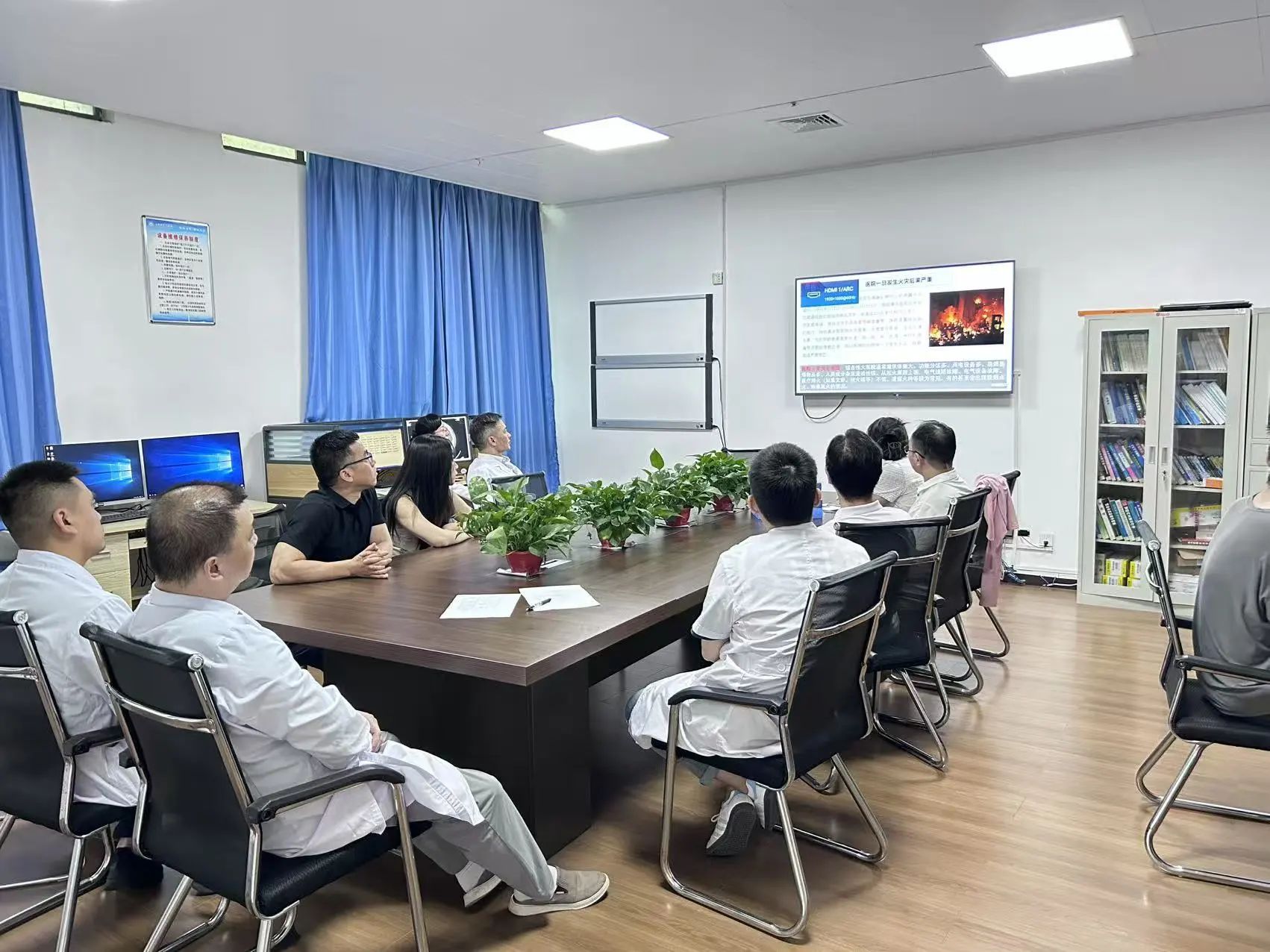 安全一万天，事故一瞬间丨我院放射科火灾应急演练