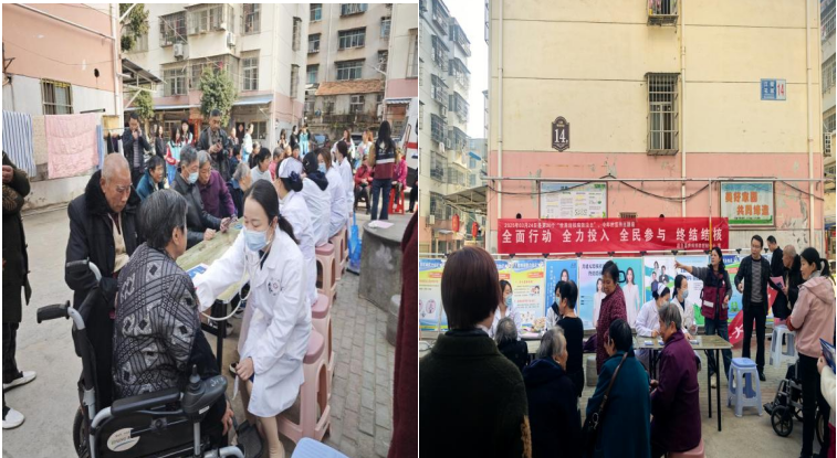 共建无结核社区，共享健康生活丨我院感染科前往江樱花园社区义诊活动圆满结束