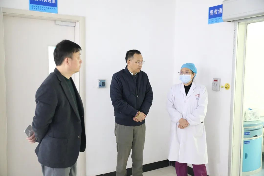 团拜迎春 收心聚力开新局丨院领导节后到各科室走访慰问