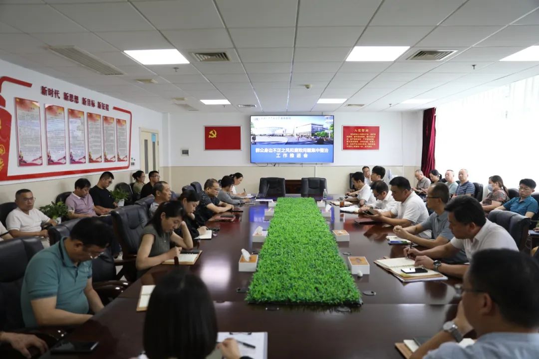 武汉大学中南医院嘉鱼医院召开群众身边不正之风和腐败问题专项整治工作推进会