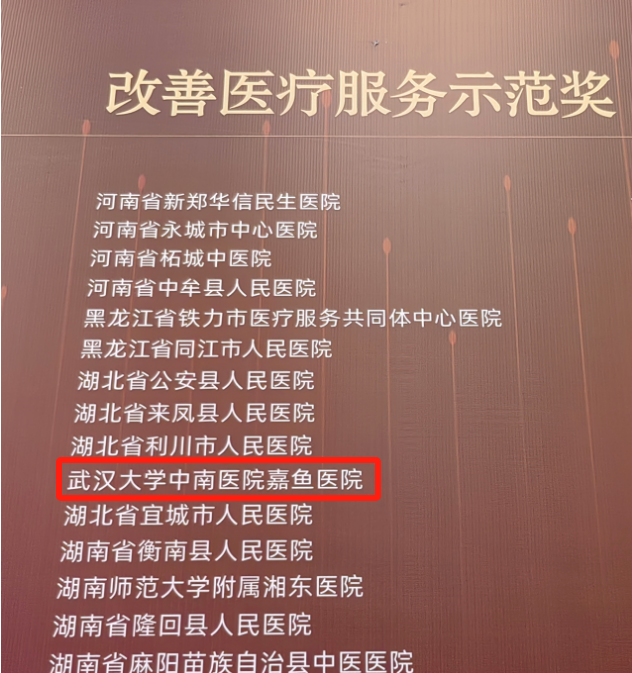 【喜报】武汉大学中南医院嘉鱼医院在“中国县域卫生发展大会暨第三届县域肿瘤防治中心建设发展论坛”斩获多项荣誉