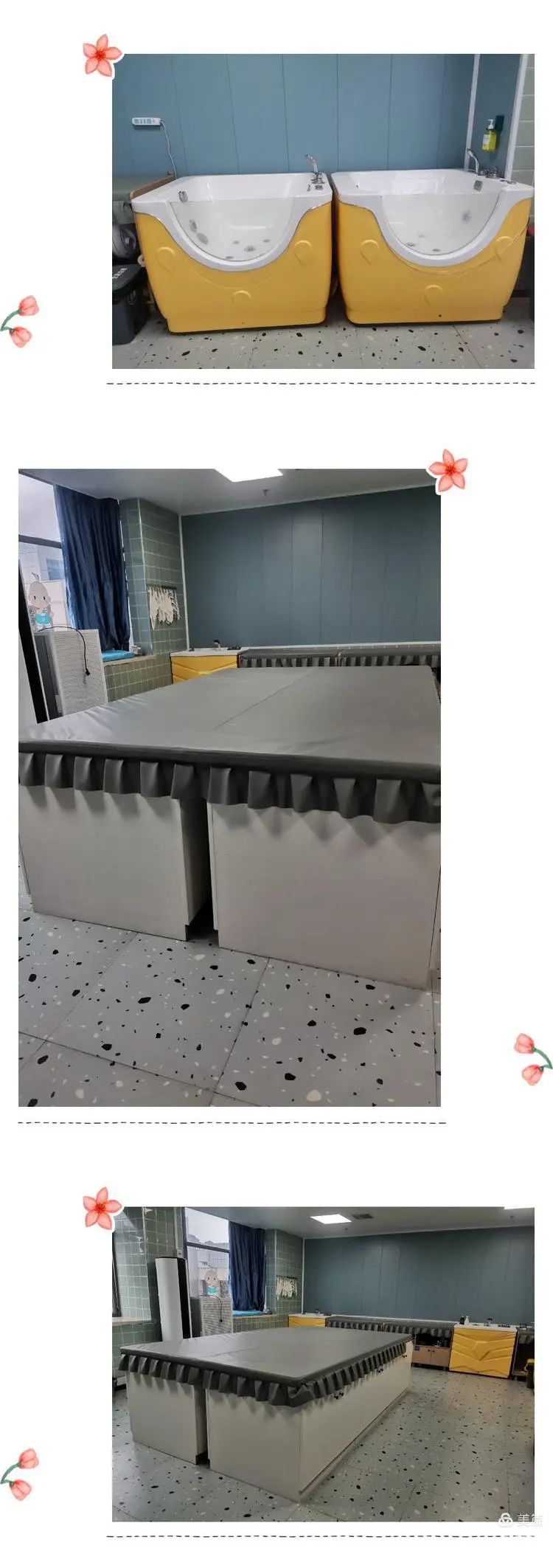 游出欢乐 泳出健康——武汉大学中南医院嘉鱼医院婴幼儿洗浴中心欢迎宝宝们来体检水中快乐