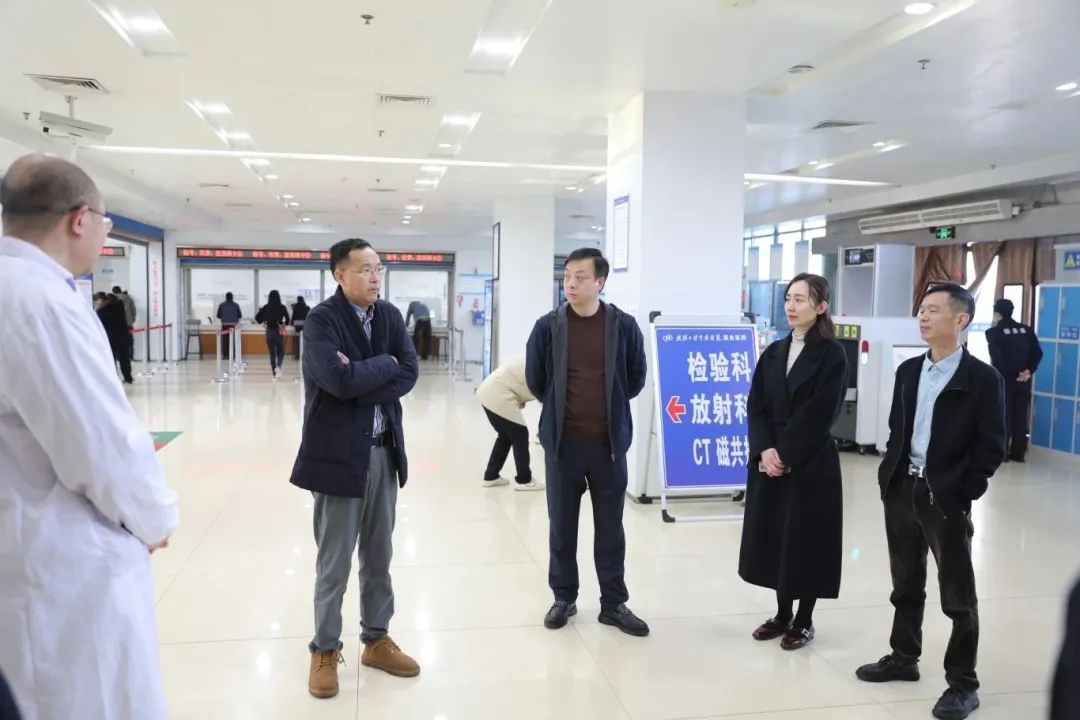 【慰问鼓干劲，聚力启新程】院领导节后到各科室走访慰问