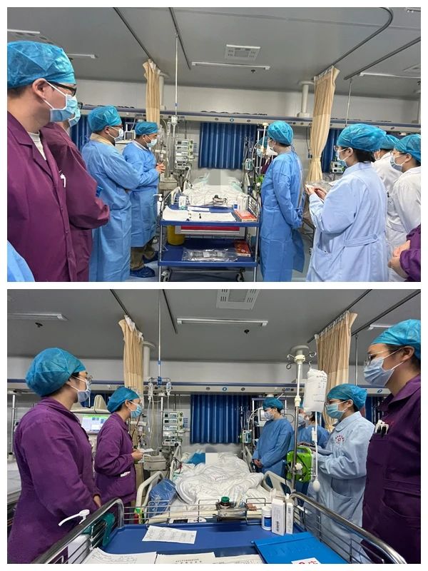 深入指导 助力发展丨武汉大学中南医院专家团队莅临我院重症医学科指导工作