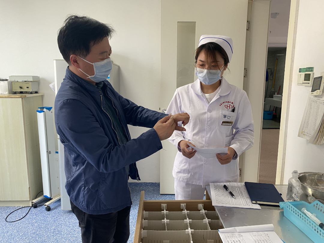 武汉大学中南医院嘉鱼医院节前药品安全检查