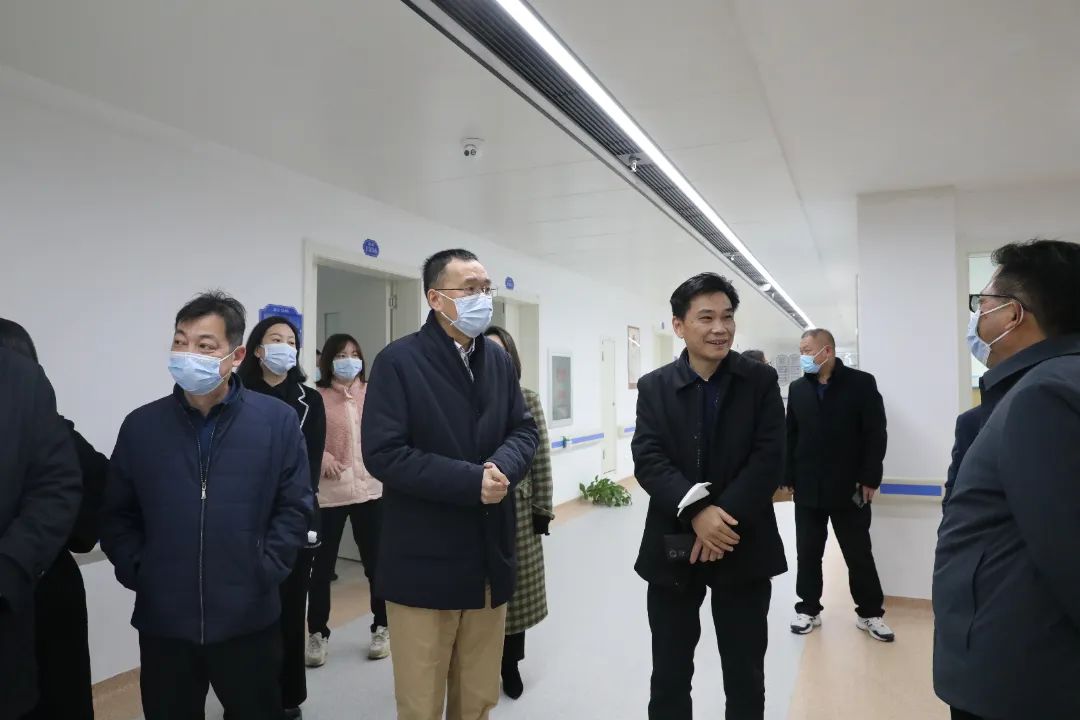 咸宁市考察团实地考察我院失能老人康养中心